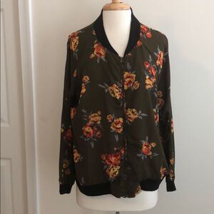 Live 4 Truth Floral Bomber Jacket